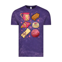 Cloud Purple mexican pan dulce Vintage Tee - MaliasSmallBusiness