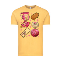Vintage Mustard mexican pan dulce Vintage Tee - MaliasSmallBusiness