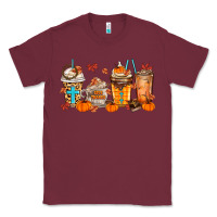 Burgundy give thanks coffee cups Classic Tee - MaliasSmallBusiness