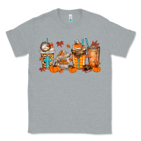 Heather Grey give thanks coffee cups Classic Tee - MaliasSmallBusiness