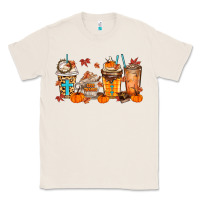 Give Thanks Coffee Cups Classic Tee | Teevron