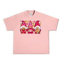 Salmon Pink Christmas gnomes Urban Heavy Tee - NancyCooperArtShop