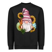 Black easter gnomes egg carrot sunflowers Heavyweight Sweatshirt - RanaPortraitStore