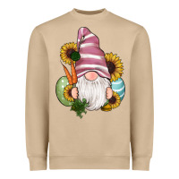 Mushroom easter gnomes egg carrot sunflowers Heavyweight Sweatshirt - RanaPortraitStore