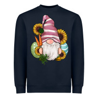 Navy easter gnomes egg carrot sunflowers Heavyweight Sweatshirt - RanaPortraitStore