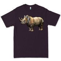 Plum Rhino Illustrations Premium Tee - LillyAllenDesigns