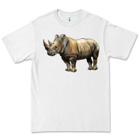 White Rhino Illustrations Premium Tee - LillyAllenDesigns