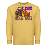 Antique Gold i dig mardi gras olivia Premium Sweatshirt - OliviaCreatesArt