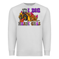 Dove Grey i dig mardi gras olivia Premium Sweatshirt - OliviaCreatesArt