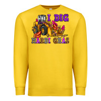 Lemon i dig mardi gras olivia Premium Sweatshirt - OliviaCreatesArt