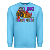 Ocean Blue i dig mardi gras olivia Premium Sweatshirt - OliviaCreatesArt