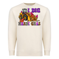 Sandshell i dig mardi gras olivia Premium Sweatshirt - OliviaCreatesArt