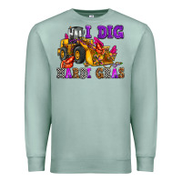 Seafoam i dig mardi gras olivia Premium Sweatshirt - OliviaCreatesArt