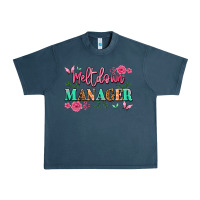 Midnight Navy meltdown manager Urban Heavy Tee - JahusDesignShop