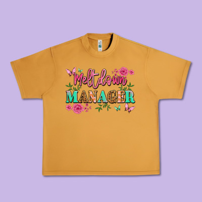 Meltdown Manager Urban Heavy Tee Designed By Jahusdesignshop