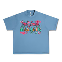 Pebble Blue meltdown manager Urban Heavy Tee - JahusDesignShop