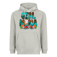Moon Dust Girl Mama Flowers Cow Heavyweight Hoodie - CowCowDesign