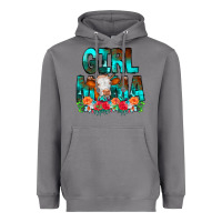 Storm Girl Mama Flowers Cow Heavyweight Hoodie - CowCowDesign