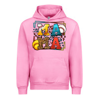 Fuchsia Pink Leopard Softball And Baseball Mama Mother's Day Urban Hoodie - LillyAllenDesigns