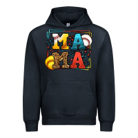 Navy Leopard Softball And Baseball Mama Mother's Day Urban Hoodie - LillyAllenDesigns