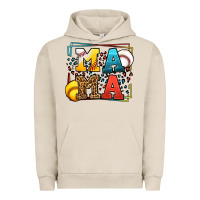 Pigment French Oak Leopard Softball And Baseball Mama Mother's Day Urban Hoodie - LillyAllenDesigns