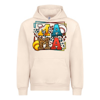 Sandshell Leopard Softball And Baseball Mama Mother's Day Urban Hoodie - LillyAllenDesigns