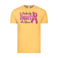 Vintage Mustard nobody fights alone Vintage Tee - MaliasSmallBusiness