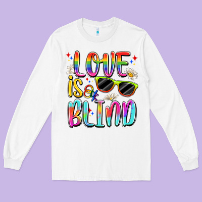 Love Is Blind Long Sleeve Tee Designed By Artiststas