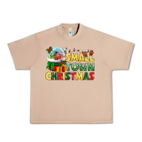 Burro Small town Christmas Urban Heavy Tee - NancyCooperArtShop