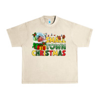 Sandshell Small town Christmas Urban Heavy Tee - NancyCooperArtShop