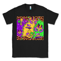Black mardi gras Classic Tee - JahusDesignShop