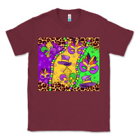 Burgundy mardi gras Classic Tee - JahusDesignShop