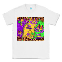 White mardi gras Classic Tee - JahusDesignShop