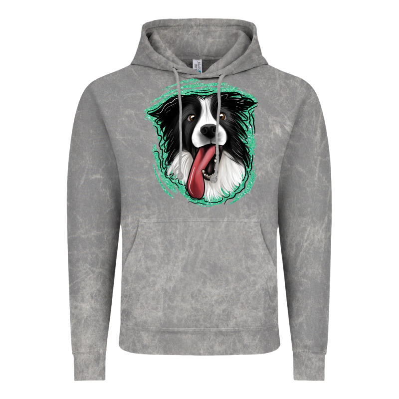 Border Collie Vintage Hoodie by Jasminsmagicworld | Teevron
