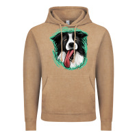 Vintage Coffee border collie Vintage Hoodie - Jasminsmagicworld