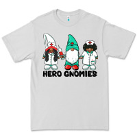 Dove Grey hero gnomies african american nurse gnomies medical gnomies Premium Tee - BarkalooDesign