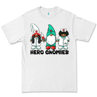 White hero gnomies african american nurse gnomies medical gnomies Premium Tee - BarkalooDesign