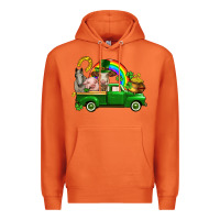 Carrot St. Patrick's Day farm animals Premium Hoodie - CowGirlArtShop