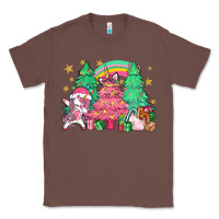 Chestnut Unicorn Christmas trees Classic Tee - NancyCooperArtShop