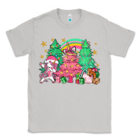 Moon Dust Unicorn Christmas trees Classic Tee - NancyCooperArtShop