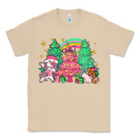 Mushroom Unicorn Christmas trees Classic Tee - NancyCooperArtShop