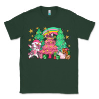 Sports Green Unicorn Christmas trees Classic Tee - NancyCooperArtShop