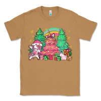 Unicorn Christmas Trees Classic Tee | Teevron