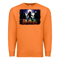 Carrot bigfoot believe christmas Premium Sweatshirt - FaDigitalArtStudio