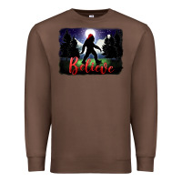 Chestnut bigfoot believe christmas Premium Sweatshirt - FaDigitalArtStudio