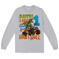 Moon Dust rawr i am one this is how i roll Long Sleeve Tee - Artiststas