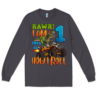 Smoke rawr i am one this is how i roll Long Sleeve Tee - Artiststas