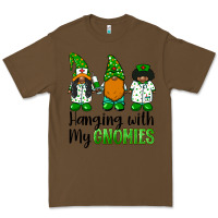 Cacao hanging with my gnomies african american nurse gnomies Premium Tee - BarkalooDesign