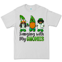 Dove Grey hanging with my gnomies african american nurse gnomies Premium Tee - BarkalooDesign