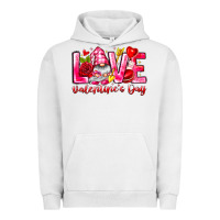 Pigment Lunar Rock Love Valentines Day Gnome Urban Hoodie - CowhideDigitalArt